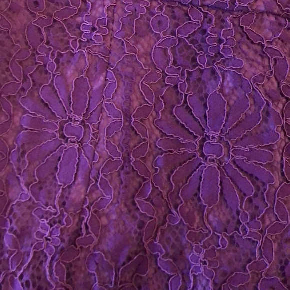 NWTShort Sleeve Lace Floral Elegant Cocktail - Picture 3 of 5